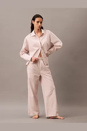 Calvin Klein Pantalon de pyjama en popeline de coton