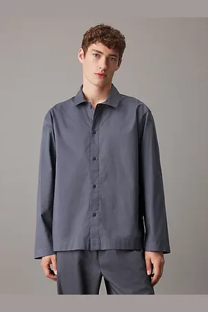 Calvin Klein Haut de pyjama en popeline de coton