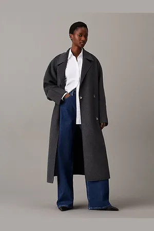 Calvin Klein Manteau portefeuille réversible en laine