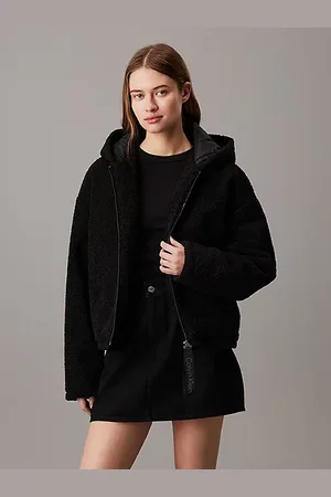 Calvin Klein Veste matelassée relaxed en sherpa