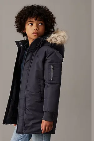 Calvin Klein Parka longue avec capuche
