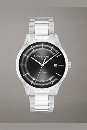 Calvin Klein Montre-bracelet automatique à maillons en H - CK Iconic