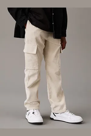 Calvin Klein Pantalon cargo en velours côtelé