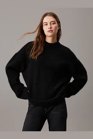 Calvin Klein Pull relaxed en laine mélangée