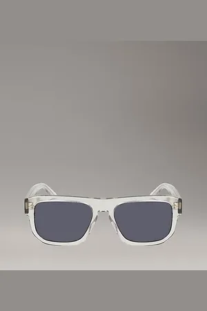 Calvin Klein Lunettes de soleil rectangulaires modifiées CKJ24607S