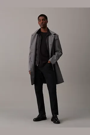 Calvin Klein Pardessus en laine mélangée