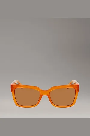 Calvin Klein Lunettes de soleil rectangulaires modifiées CKJ24606S
