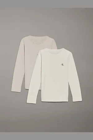 Calvin Klein Lot de 2 t-shirts à manches longues