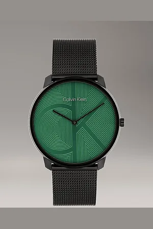 Calvin Klein Montre-bracelet en maille avec logo monogramme