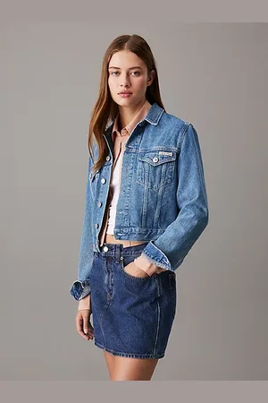 Calvin Klein Veste courte en jean 90