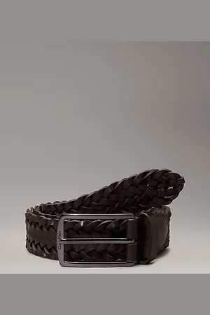 Calvin Klein Ceinture en cuir tressé