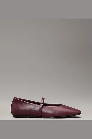 Calvin Klein Ballerines en cuir Mary Jane