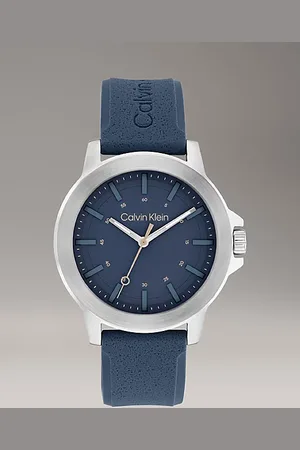 Calvin Klein Montre avec cadran audacieux et bracelet en silicone