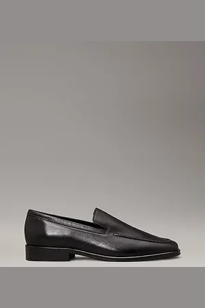 Calvin Klein Mocassins en cuir à bout carré
