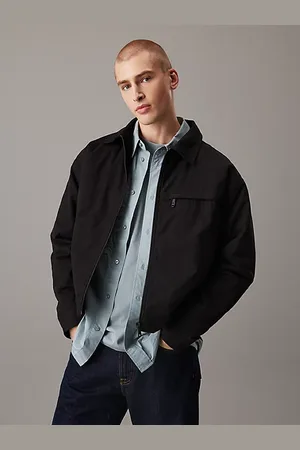 Calvin Klein Veste zippée en sergé de coton