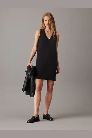 Calvin Klein Robe-tube cintrée en scuba