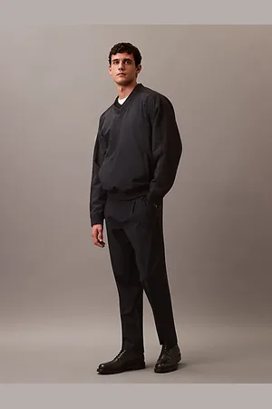 Calvin Klein Pantalon cintré à plis doux