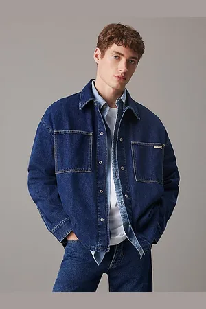 Calvin Klein Chemise veste relaxed en jean