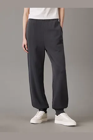 Calvin Klein Pantalon de jogging en tissu éponge de coton délavé