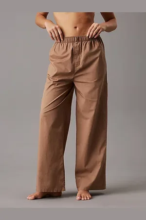 Calvin Klein Pantalon de pyjama en popeline de coton