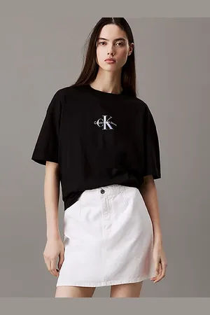 Calvin Klein T-shirt boyfriend avec monogramme