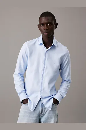 Calvin Klein Chemise de soirée slim texturée et infroissable