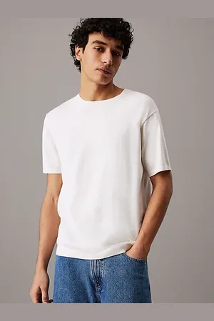 Calvin Klein T-shirt en maille de coton luxueux