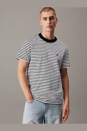 Calvin Klein T-shirt en jersey épais avec monogramme