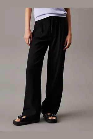 Calvin Klein Pantalon droit relaxed avec cordon de serrage