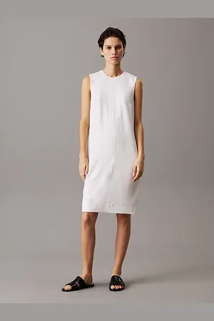 Calvin Klein Robe-tube en sergé infroissable