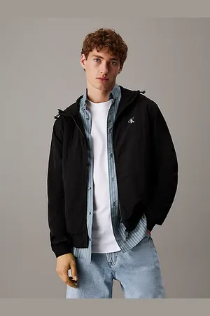 Calvin Klein Coupe-vent à capuche en nylon