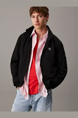Calvin Klein Veste zippée en nylon structuré