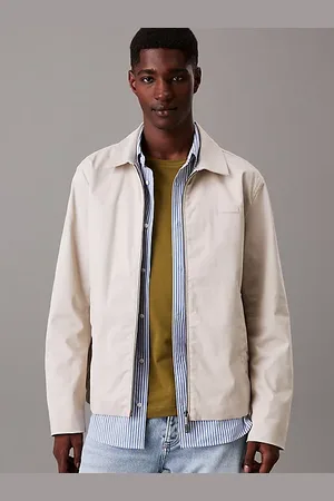 Calvin Klein Veste blouson en satin élastique