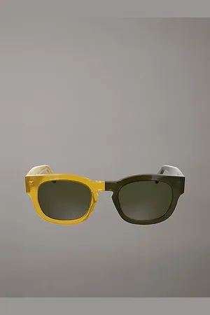 Calvin Klein Lunettes de soleil rondes CKJ25601S