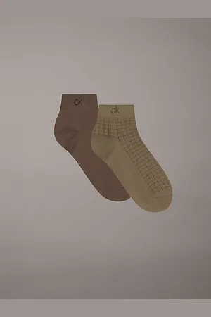 Calvin Klein Lot de 2 paires de chaussettes de cheville Performance