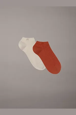 Calvin Klein Lot de 2 paires de chaussettes de cheville Performance