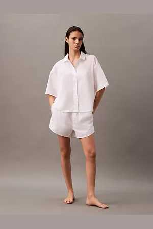 Calvin Klein Short de pyjama en popeline de coton
