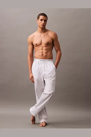Calvin Klein Pantalon de pyjama en popeline de coton