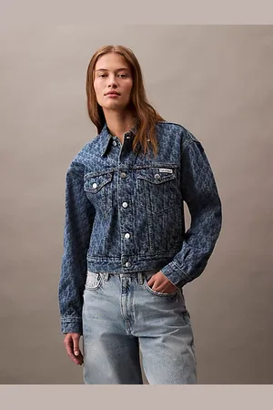 Calvin Klein Veste en jean avec logo 90
