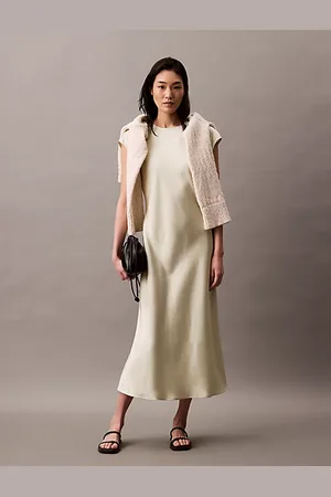 Calvin Klein Robe fourreau en satin