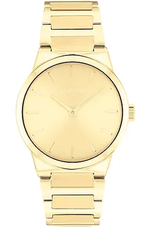 Calvin Klein Montre-bracelet en acier plaqué