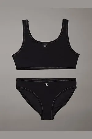 Calvin Klein Ensemble bikini brassière pour fille - CK Monogram