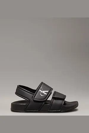 Calvin Klein Sandales avec Velcro pour enfant et jeune enfant