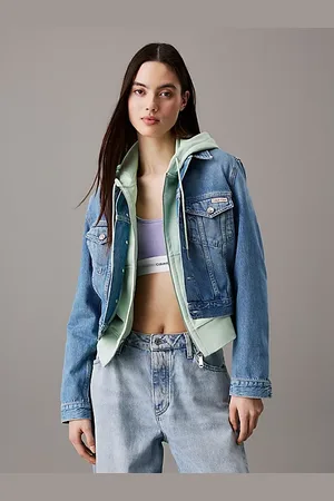 Calvin Klein Veste courte en jean 90