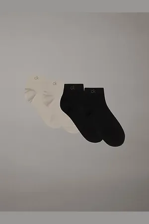 Calvin Klein Lot de 4 paires de chaussettes de cheville Performance