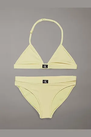 Calvin Klein Ensemble bikini triangle pour fille - CK Monogram