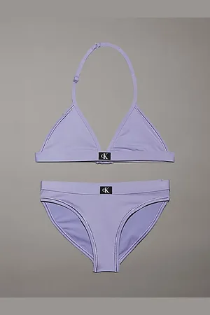 Calvin Klein Ensemble bikini triangle pour fille - CK Monogram