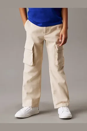 Calvin Klein Pantalon cargo ample en sergé
