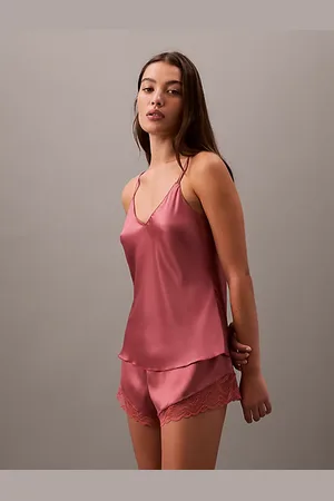 Calvin Klein Haut de pyjama caraco en satin