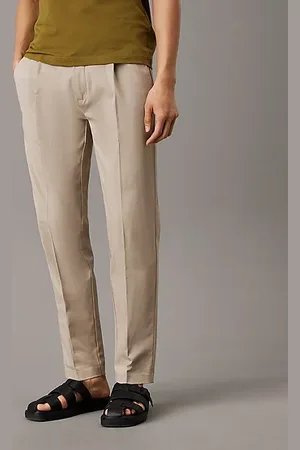 Calvin Klein Pantalon chino plissé fuselé